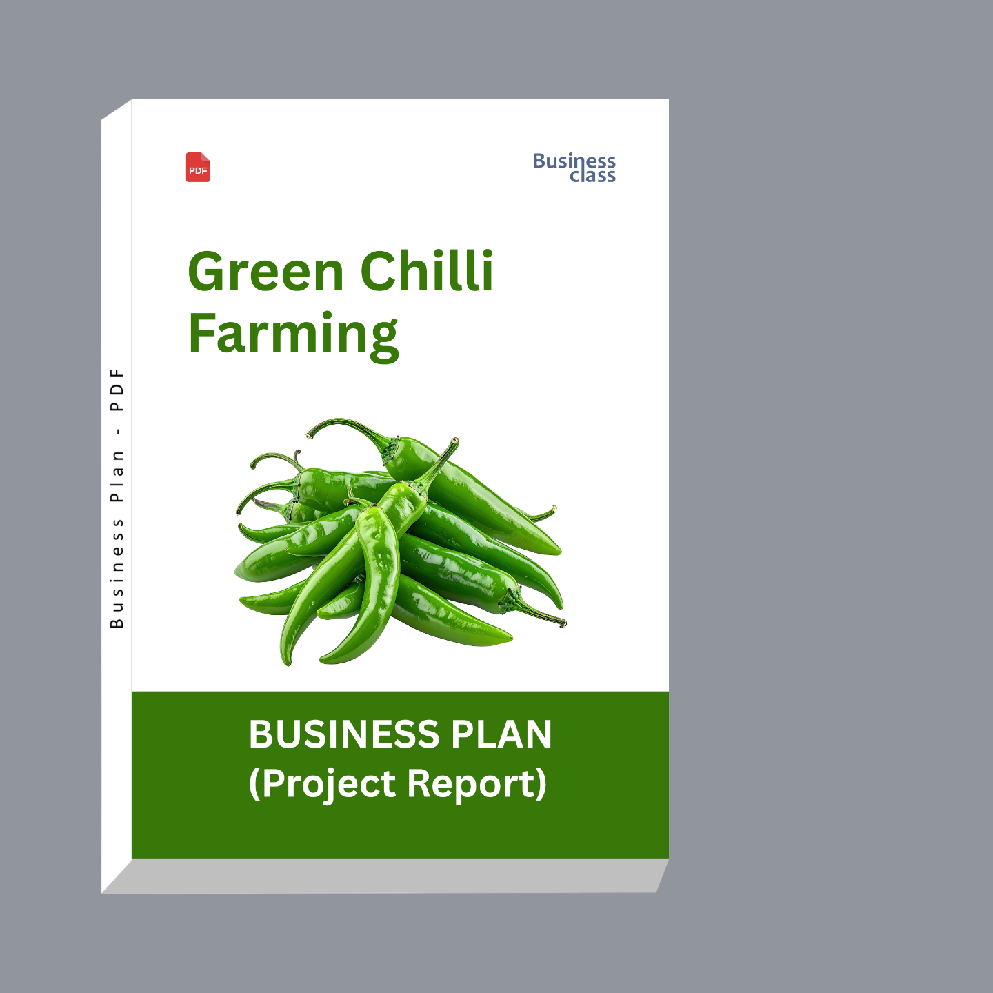 Green Chilli Farming Project Report & Business Plan PDF eBook | Cost, Yield, Profit & Financial Plan