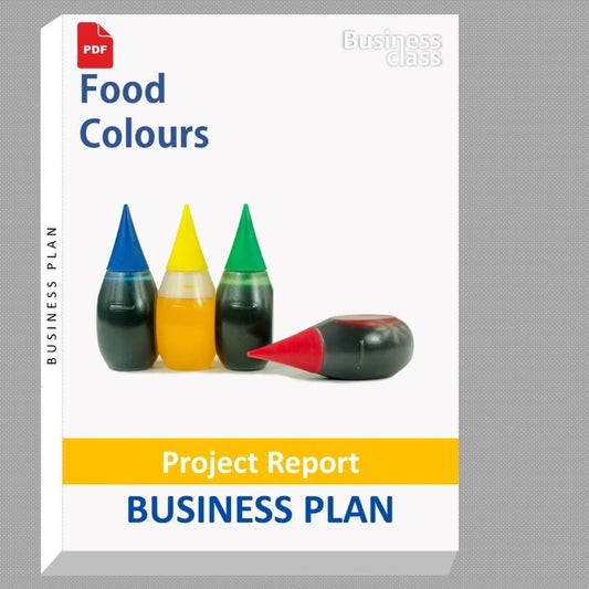Food Colours Project Report and Business Guides Bundle