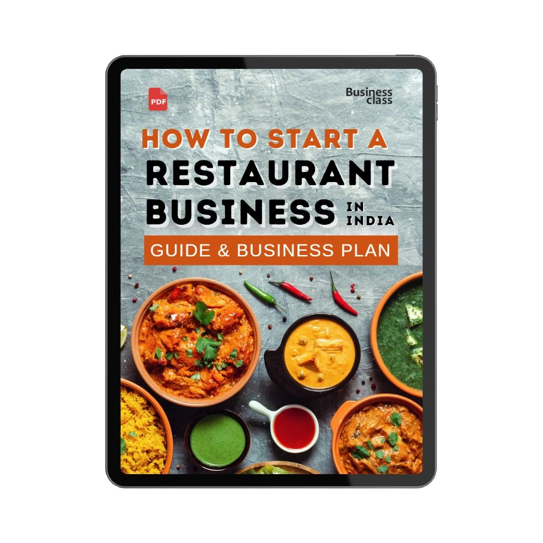 How to Start a Restaurant Business in India Guide and Business Plan / Project Report
