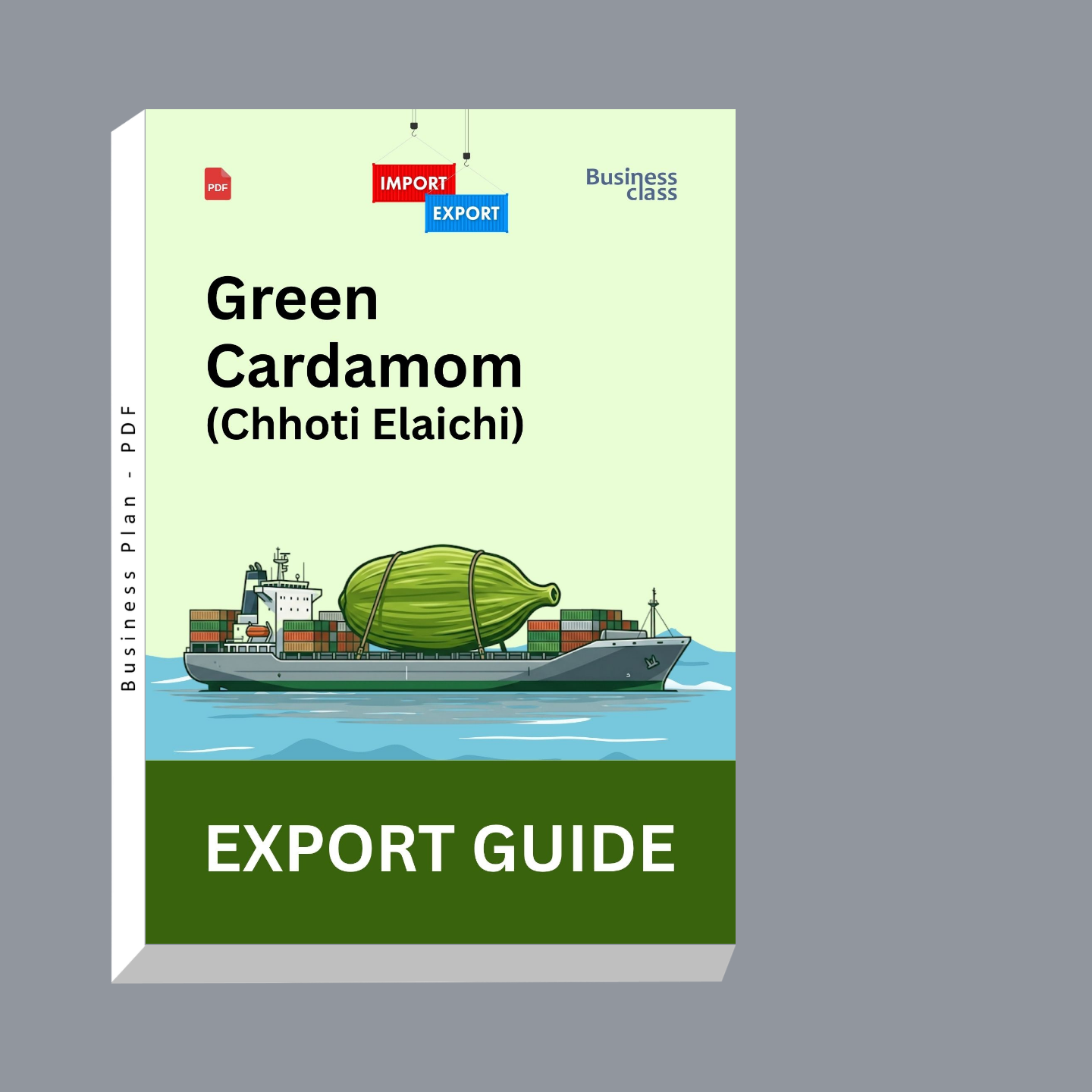 Green Cardamom Export Guide from India PDF Ebook | Chhoti Elaichi Export Business, HS Code, DGFT, Documentation & Buyer Search