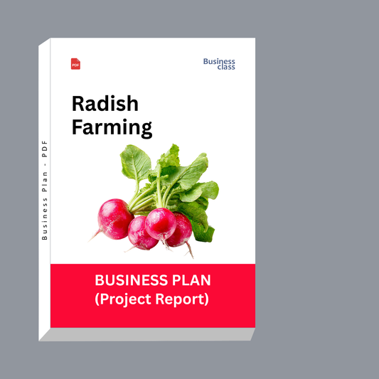 Radish Farming Project Report and Business Plan PDF | Cost, Profit, Yield, Cash Flow and Bank Loan Format