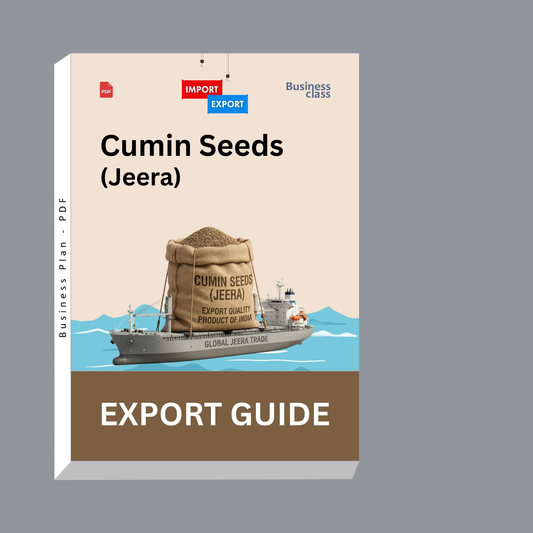 Cumin Seeds Export Guide from India PDF Ebook | Jeera Export Business, HS Code, DGFT, Costing & Buyer Search