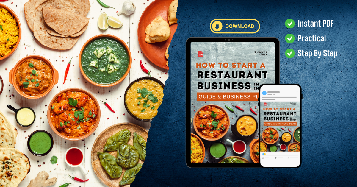 How to Start a Restaurant Business in India Guide and Business Plan / Project Report
