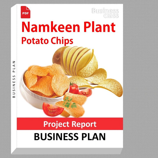 Namkeen Plant Potato Chips Project Report and Business Guides Bundle