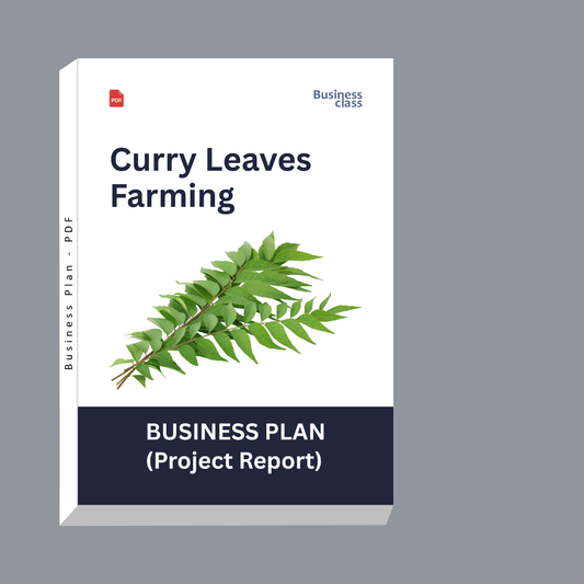 Curry Leaves Farming Project Report & Business Plan PDF eBook | Cost, Cultivation, Profit, Loan & Financial Projections