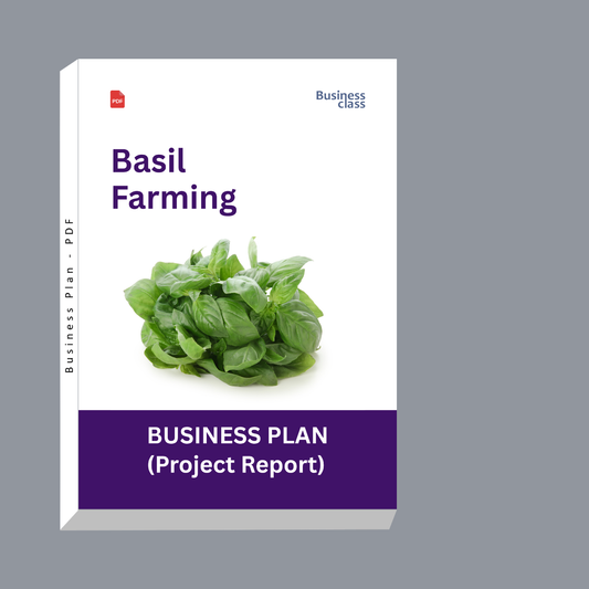 Basil Farming Project Report & Business Plan PDF Ebook
