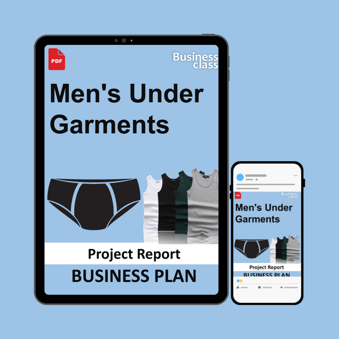 Men's Under Garments Project Report and Business Guides Bundle