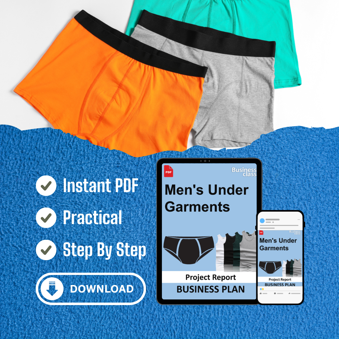 Men's Under Garments Project Report and Business Guides Bundle
