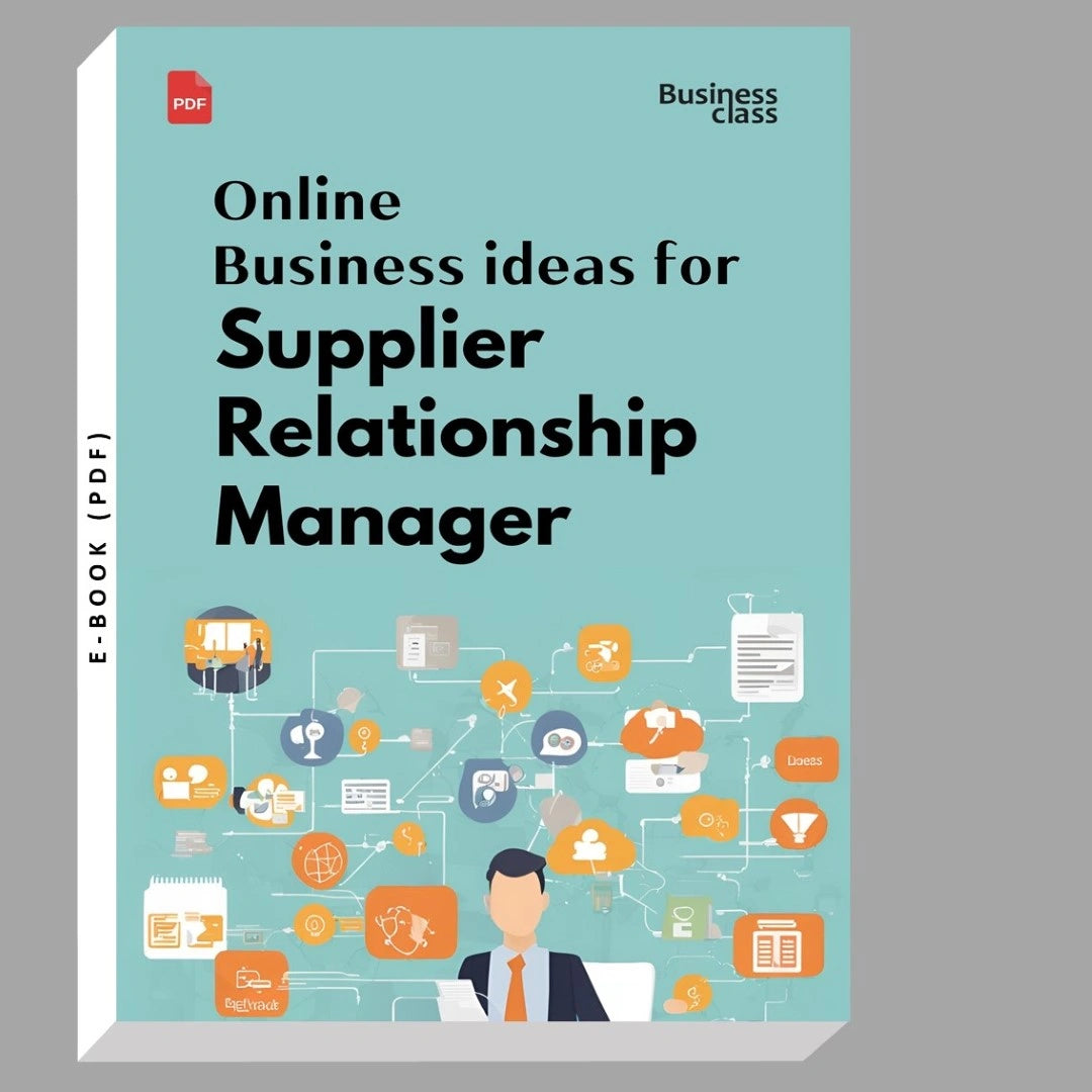 Supplier Relationship Manager Online Business Ideas With Business Guides Bundle
