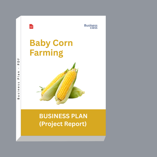 Baby Corn Farming Project Report and Business Plan PDF Ebook