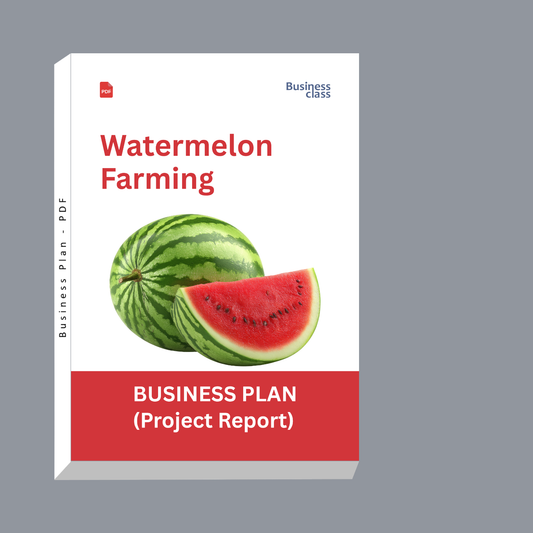 Watermelon Farming Project Report and Business Plan PDF Ebook | Profit, Cost, Yield, Investment and Bank Loan Guide