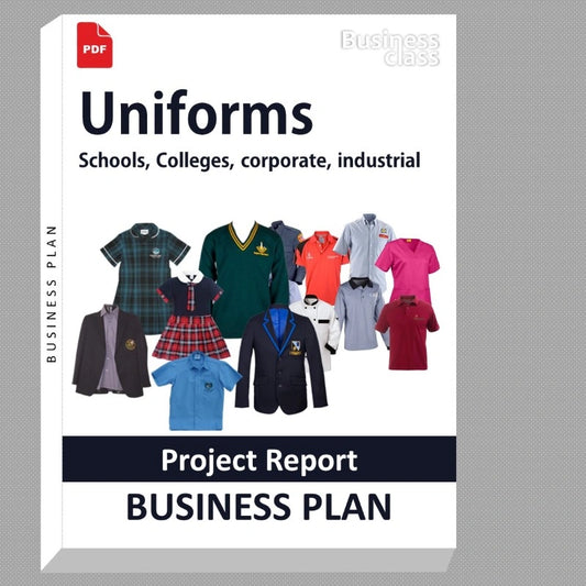 "Uniforms Schools, Colleges, corporate, industrial Project Report and Business Guides Bundle"