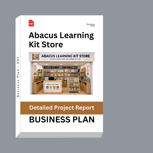 Abacus Learning Kit Store Detailed Project Report – DPR Business Plan