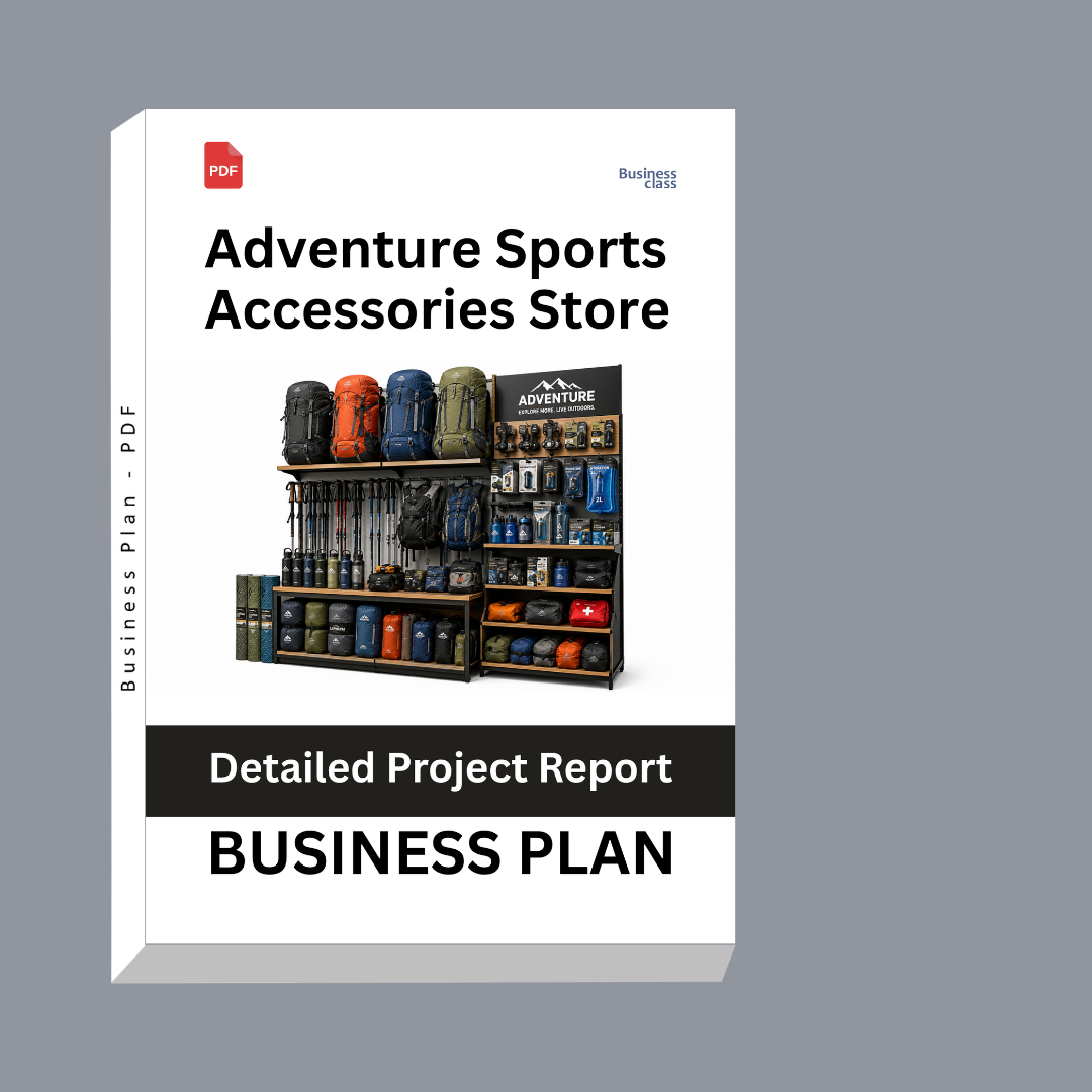 Adventure Sports Accessories Store Detailed Project Report – DPR Business Plan