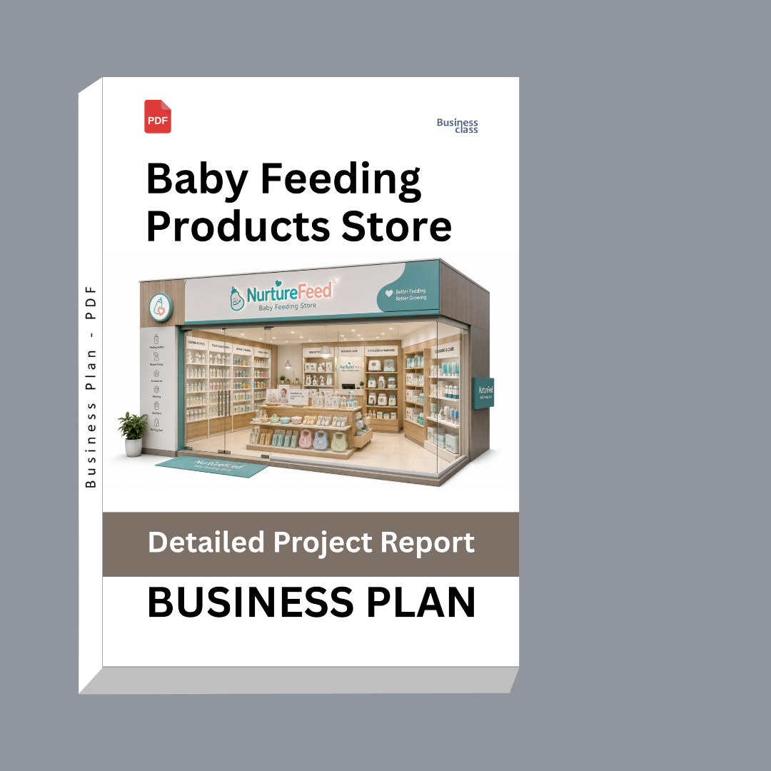 Baby Feeding Products Store Detailed Project Report – DPR Business Plan