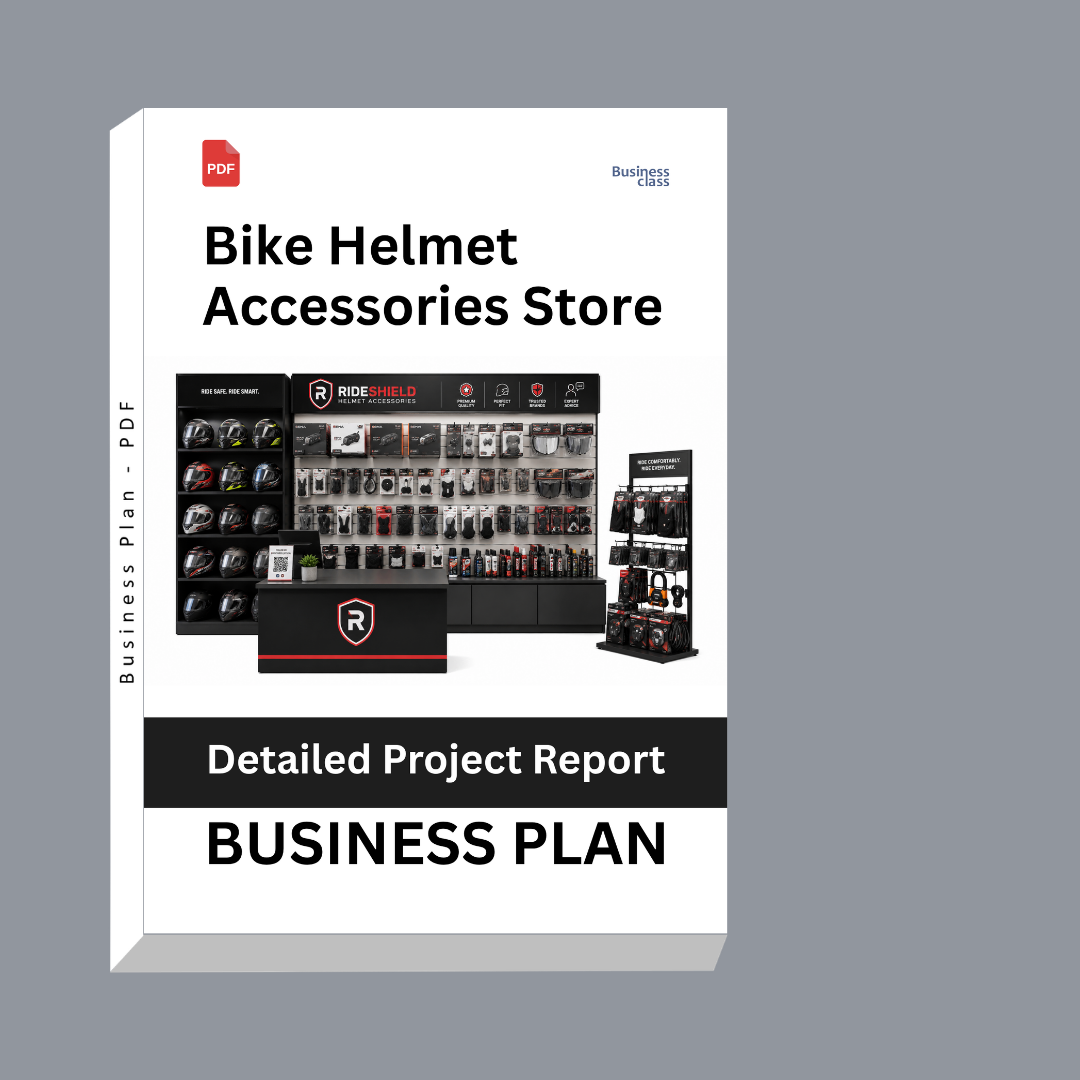 Bike Helmet Accessories Store Detailed Project Report – DPR, Business Plan