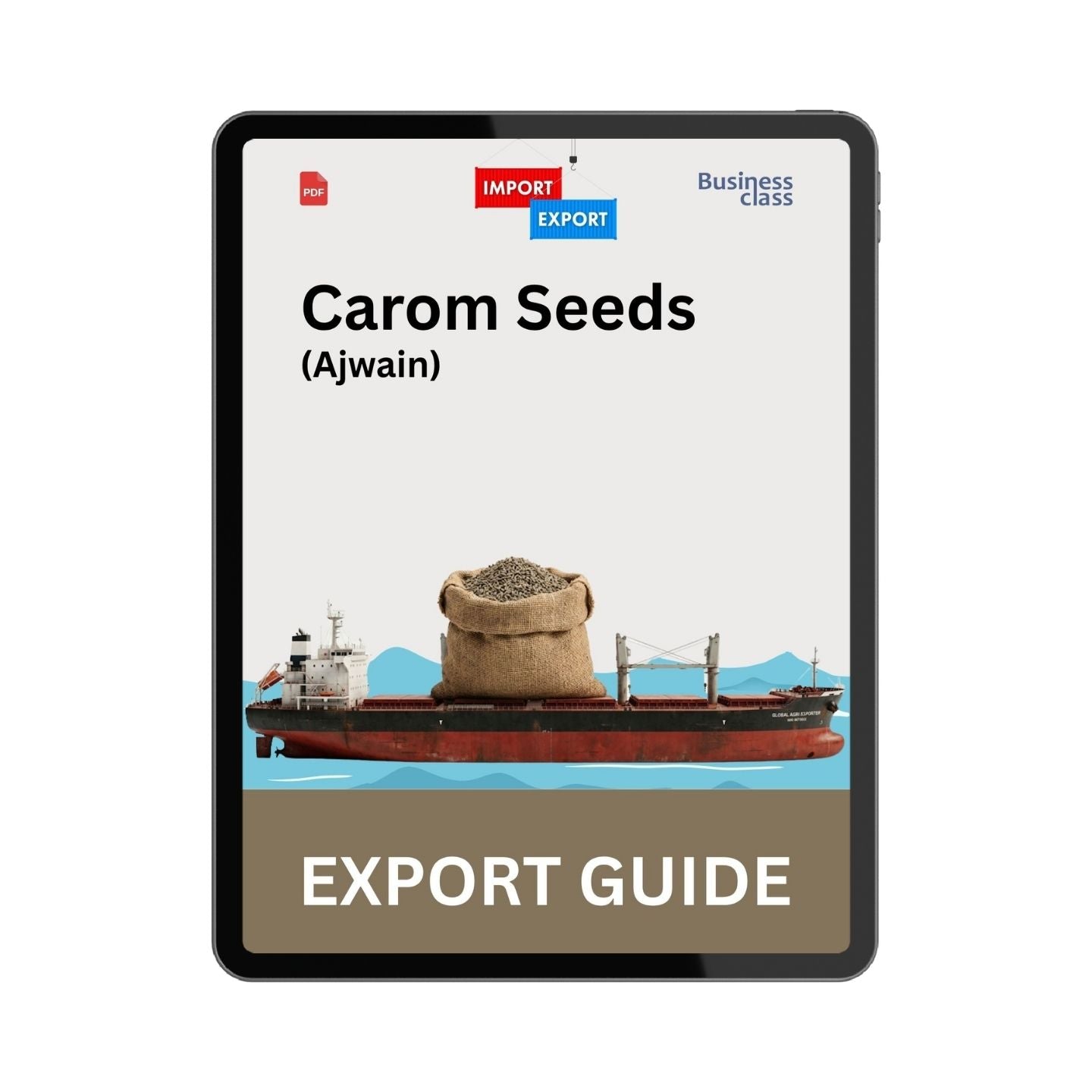 Carom Seeds (Ajwain) Export Guide from India – PDF eBook