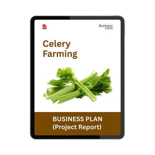 Celery Farming Project Report & Business Plan PDF | Cost, Profit, Cash Flow and Bank Loan Ready Format