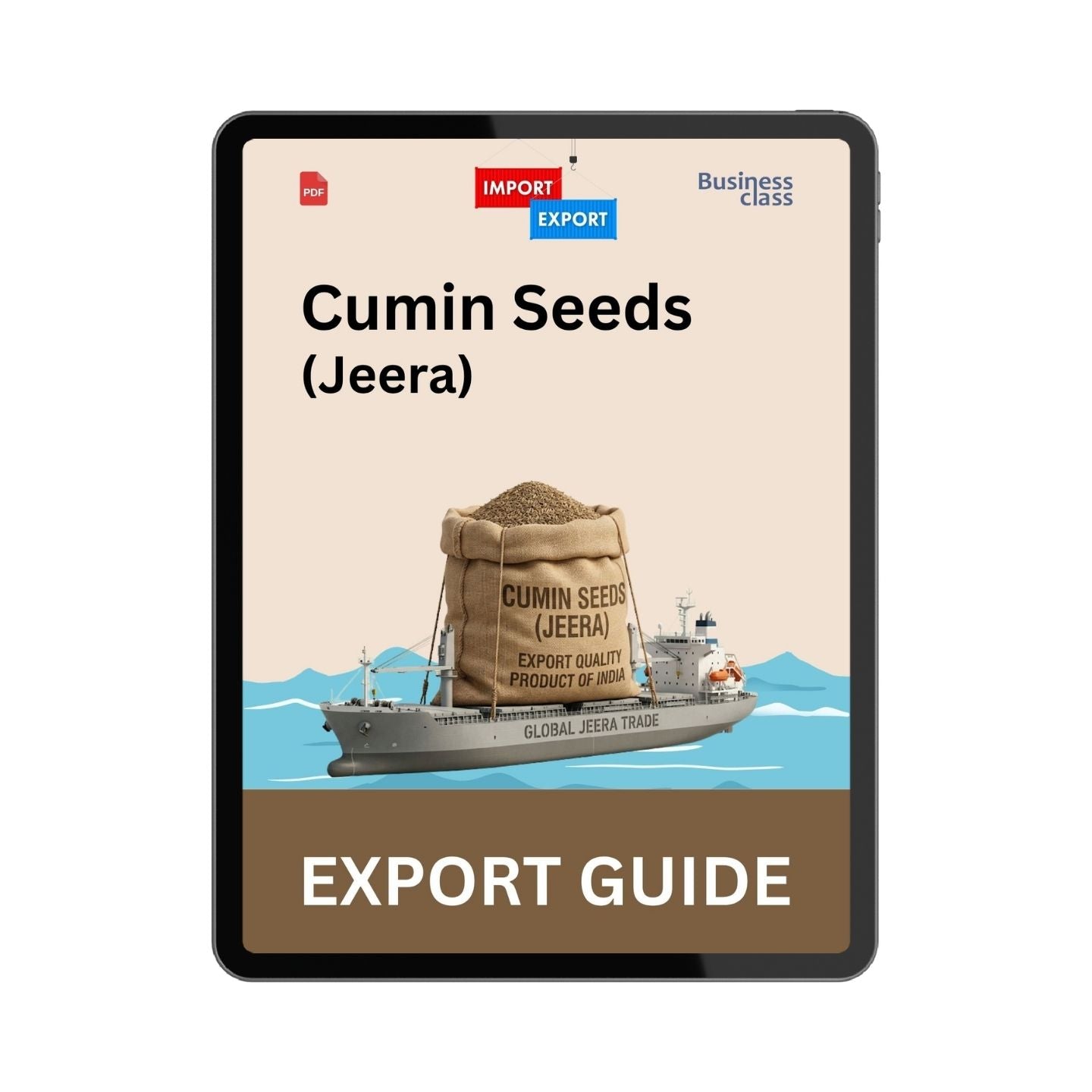Cumin Seeds Export Guide from India PDF Ebook | Jeera Export Business, HS Code, DGFT, Costing & Buyer Search