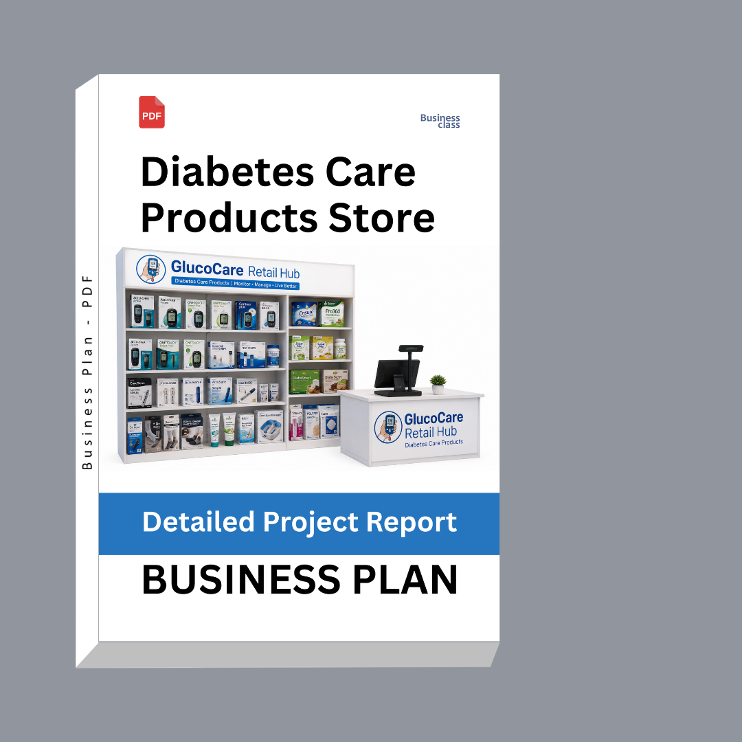Diabetes Care Products Store Detailed Project Report – DPR & Business Plan