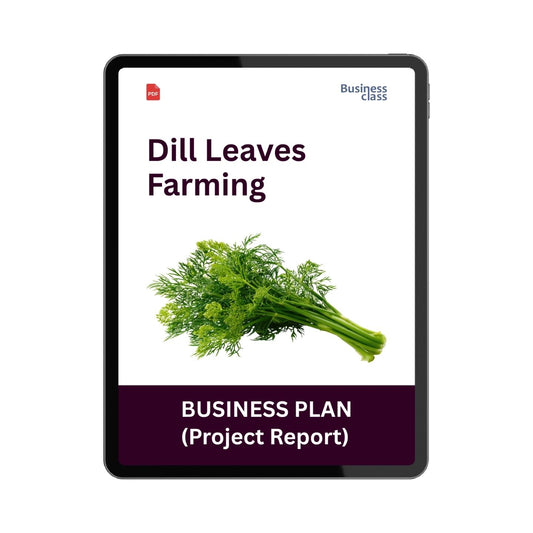 Dill Leaves Farming Project Report and Business Plan PDF eBook