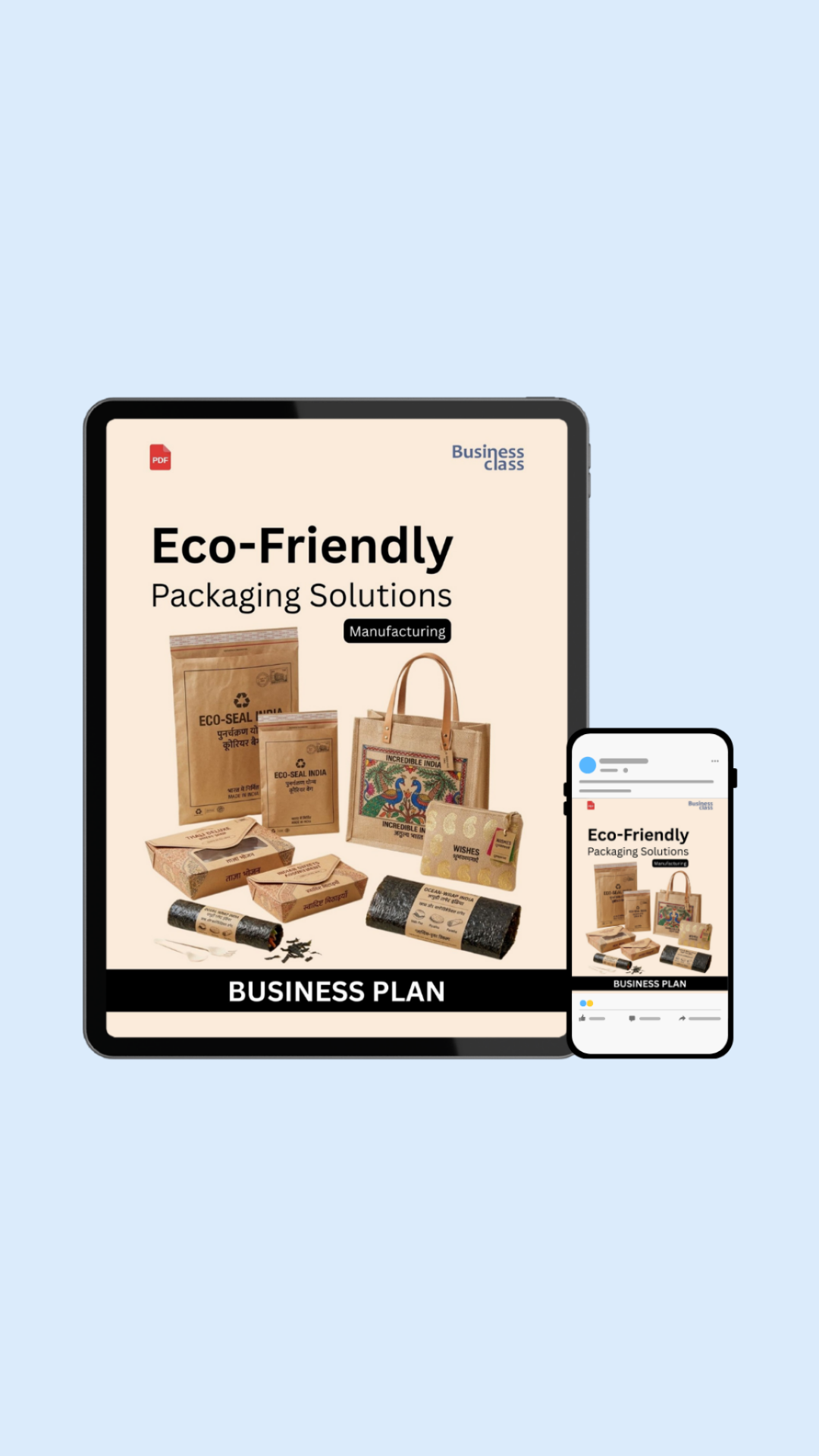 Eco-Friendly Packaging Business Plan Ebook