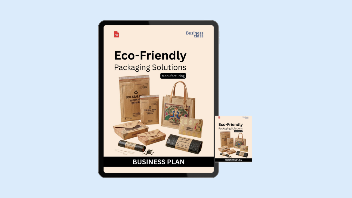 Eco-Friendly Packaging Business Plan Ebook