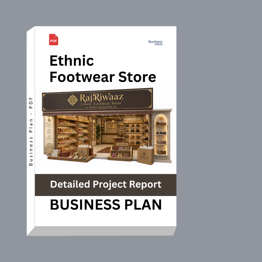 Ethnic Footwear Store Detailed Project Report – DPR & Business Plan