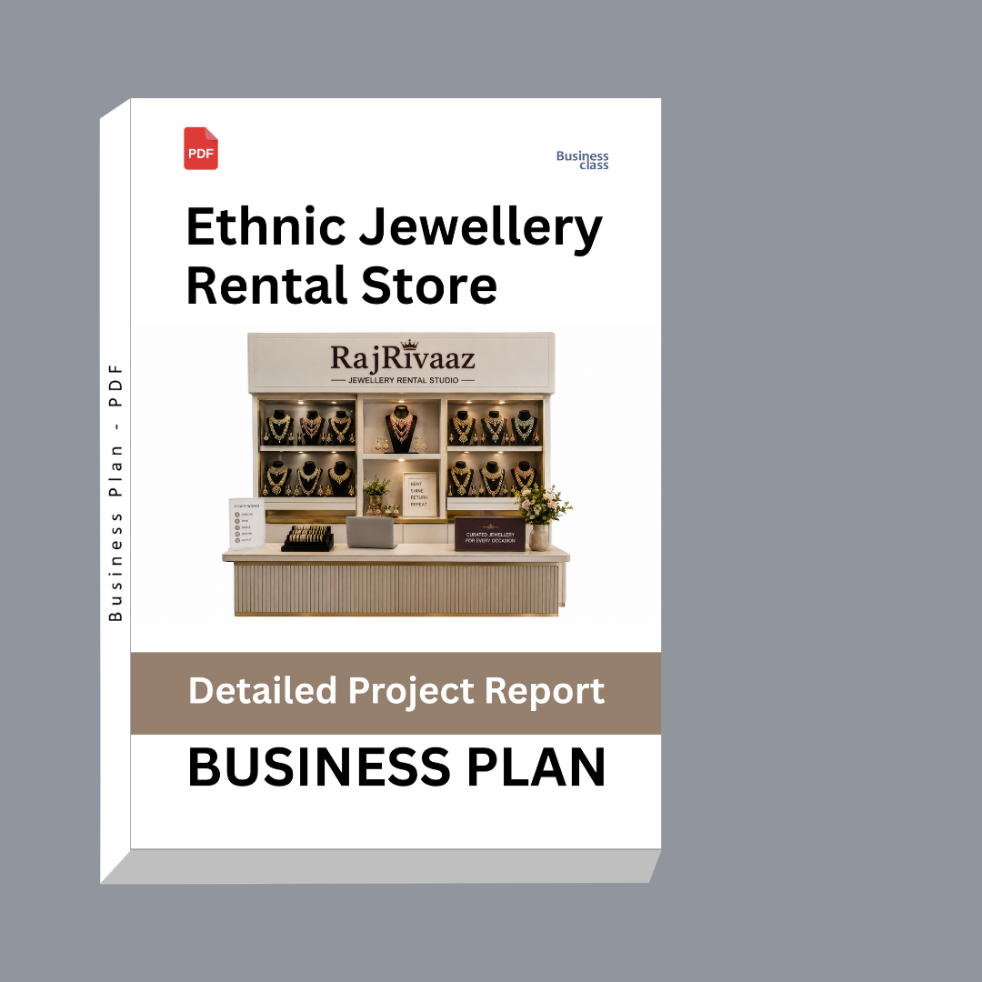 Ethnic Jewellery Rental Store Detailed Project Report – DPR & Business Plan