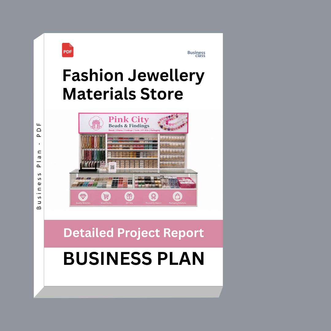 Fashion Jewellery Materials Store Detailed Project Report – DPR Business Plan