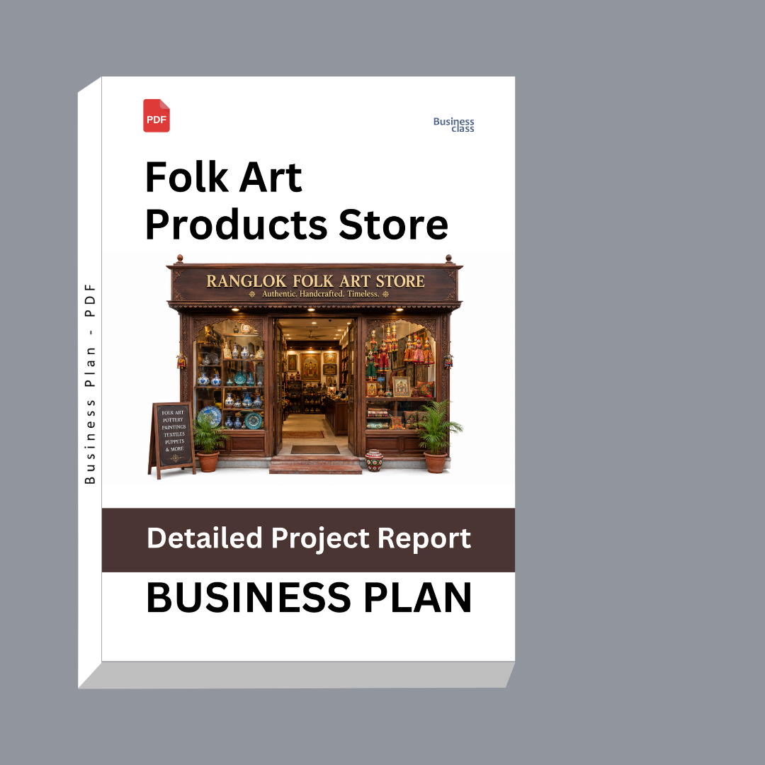 Folk Art Store Detailed Project Report – DPR & Business Plan