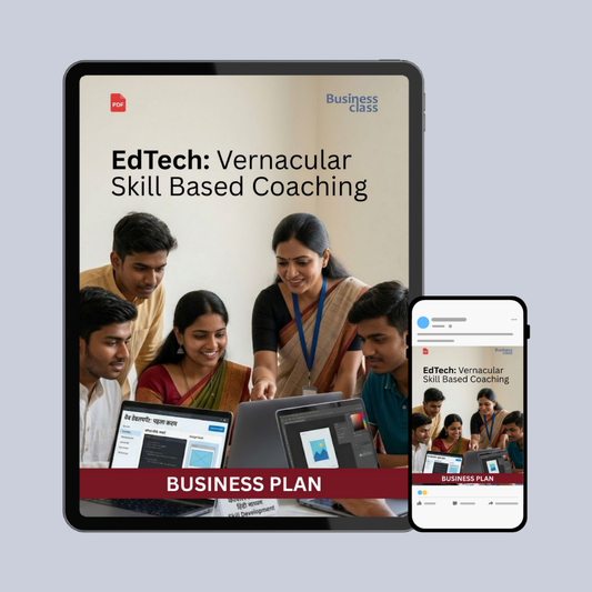 Vernacular Skill-Based Coaching Business Plan Ebook