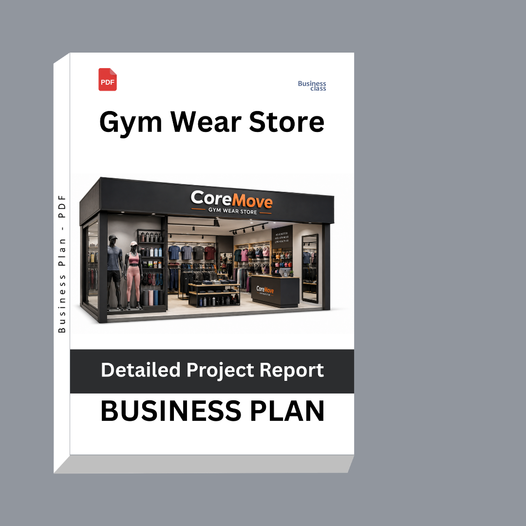 Retail Gym Wear Store Detailed Project Report – DPR & Business Plan
