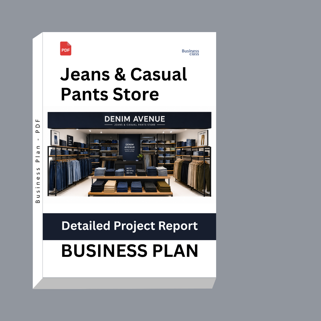 Jeans & Casual Pants Store Detailed Project Report – DPR Business Plan
