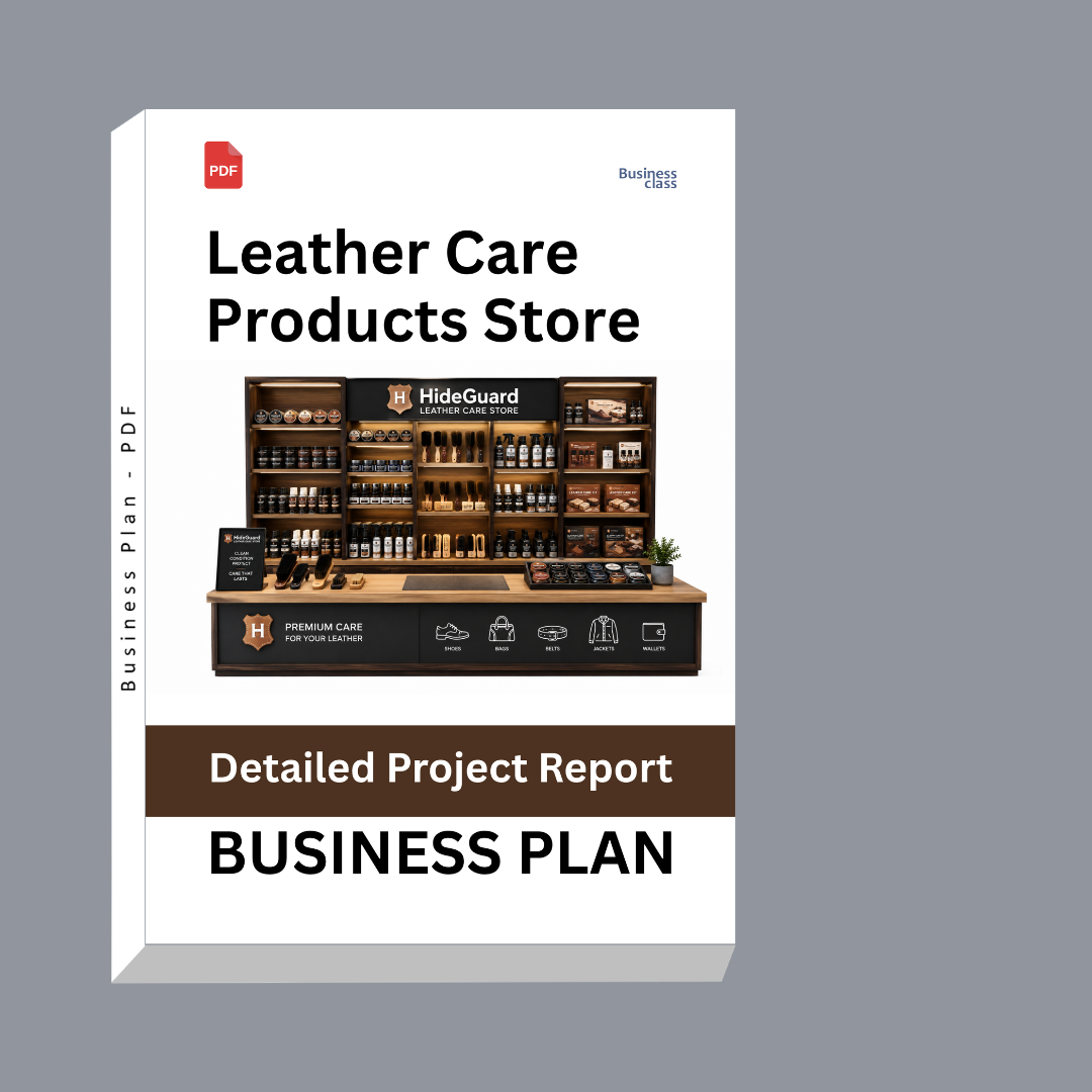 Leather Care Products Store Business Plan – Detailed Project Report – DPR