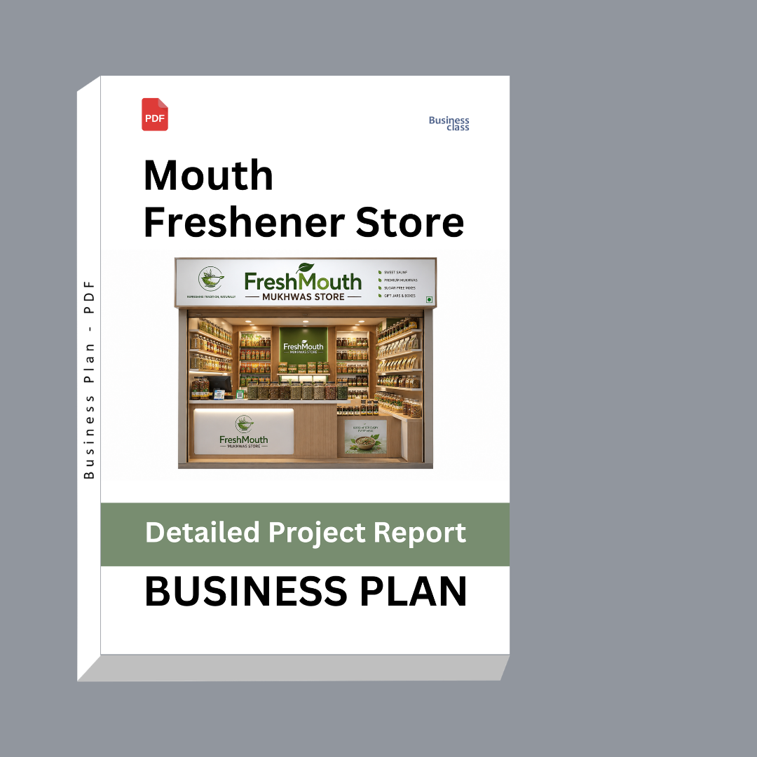 Mouth Freshener Store Detailed Project Report – DPR & Business Plan