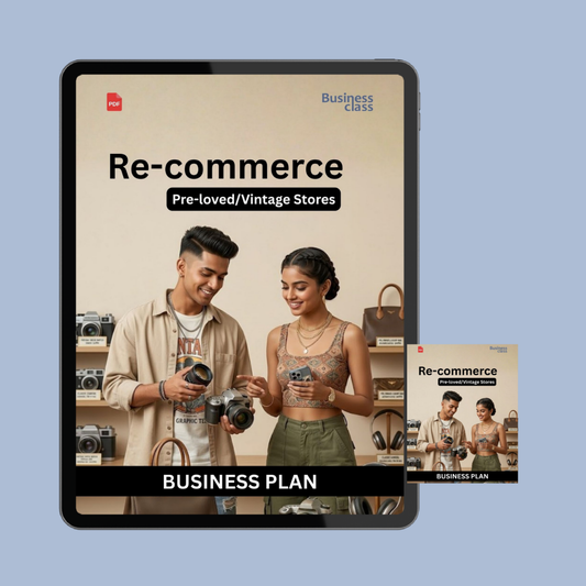 Re-commerce Business Plan Ebook