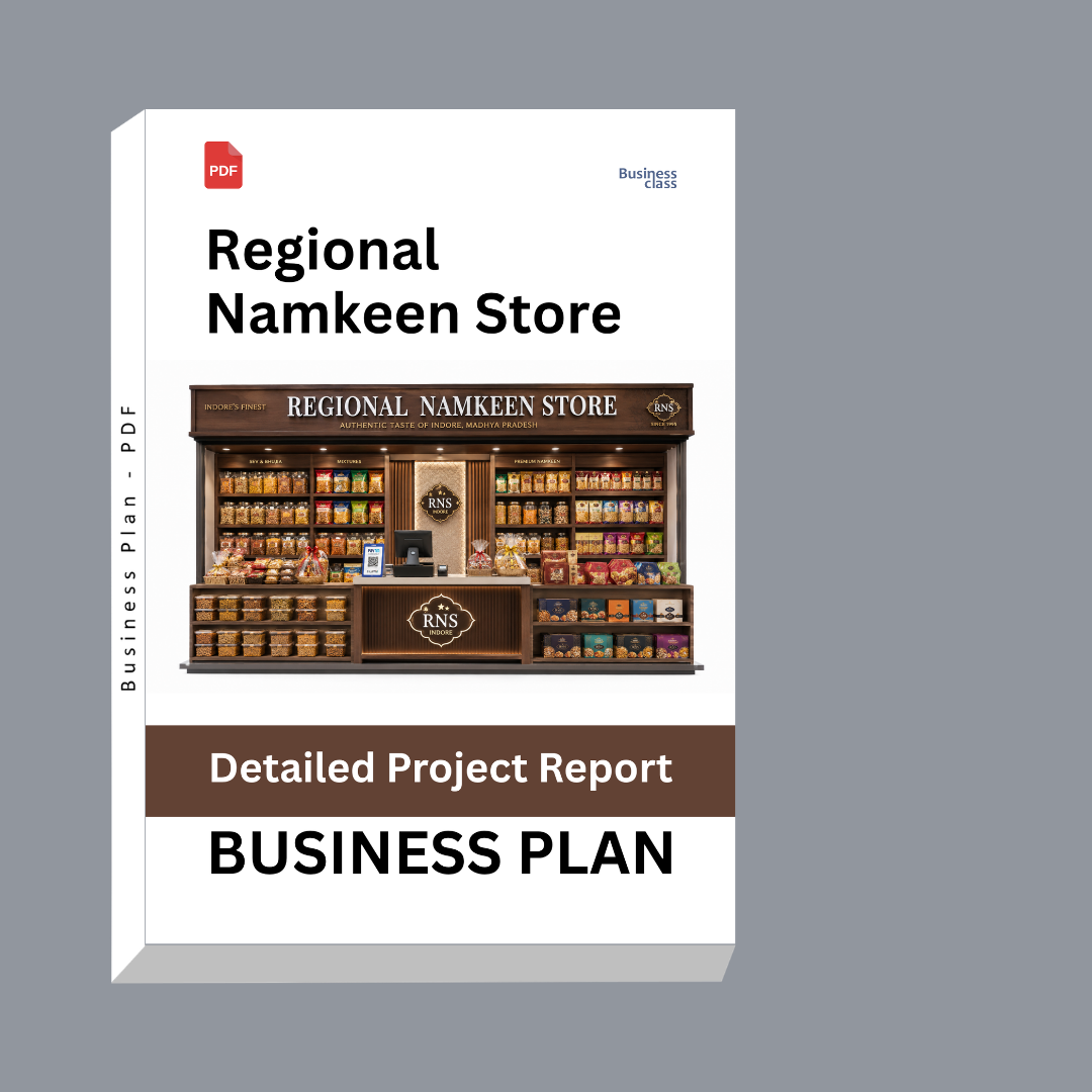 Regional Namkeen Store Detailed Project Report – DPR Business Plan
