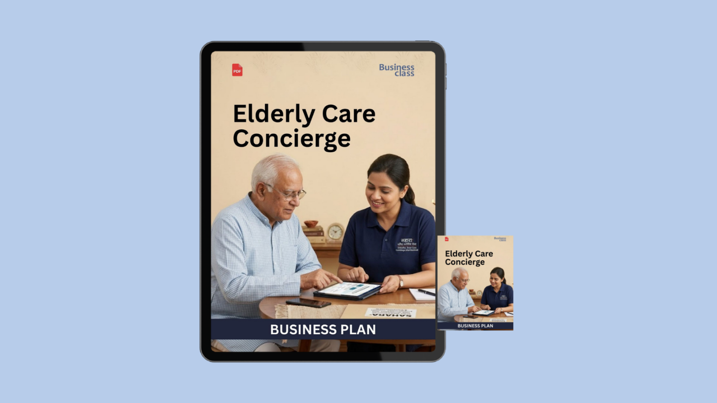 Elder Care Concierge Business Plan Ebook