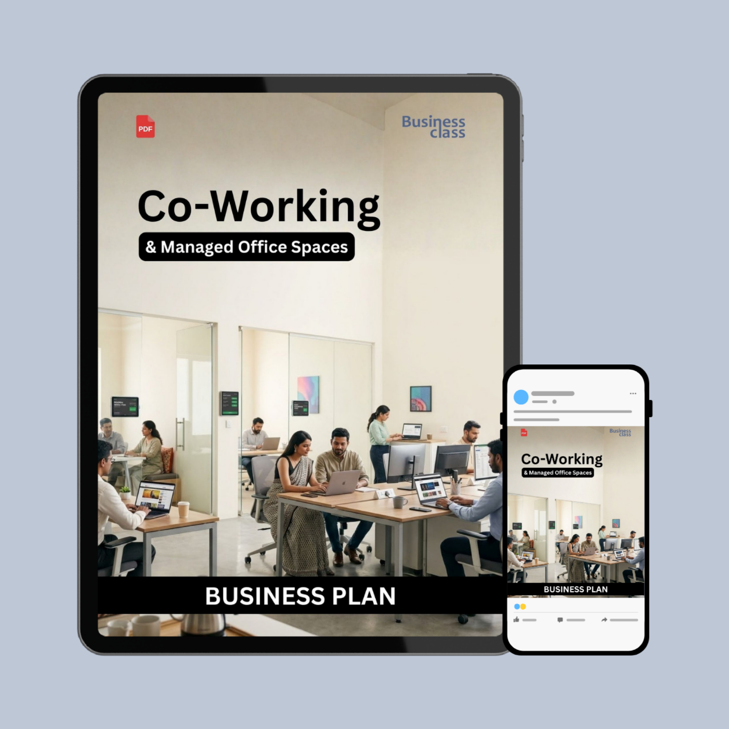 Smart Co-working & Managed Office Spaces Business Plan Ebook