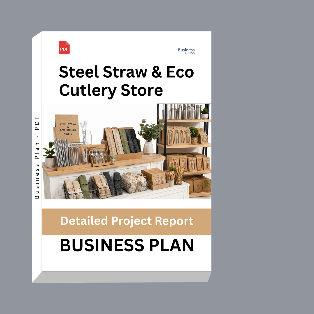 Steel Straw & Eco Cutlery Store Detailed Project Report – DPR & Business Plan