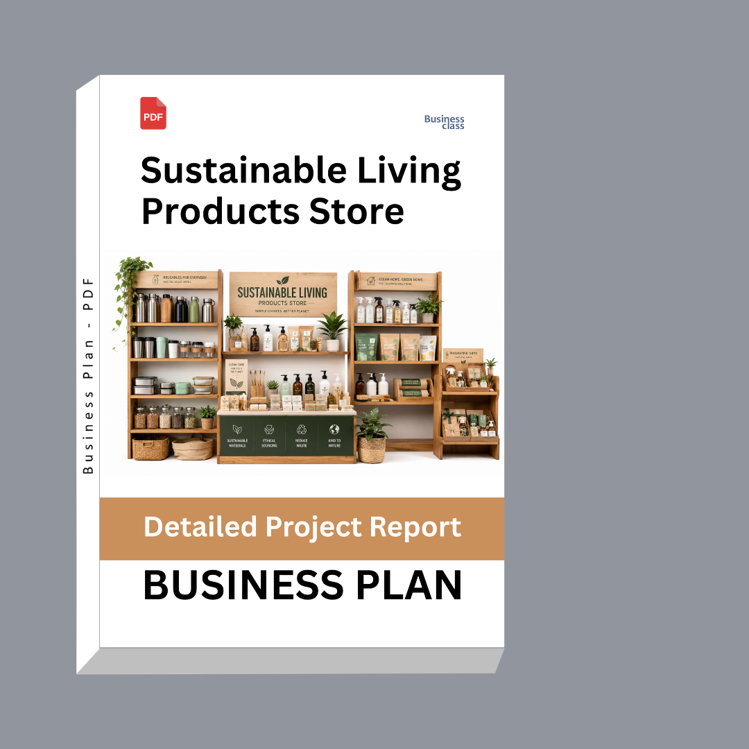Sustainable Living Products Store – Detailed Project Report – DPR & Business Plan