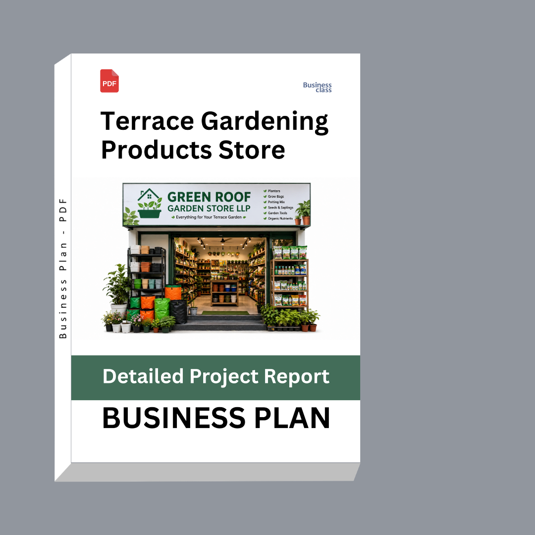 Terrace Gardening Products Store: Detailed Project Report – DPR & Business Plan