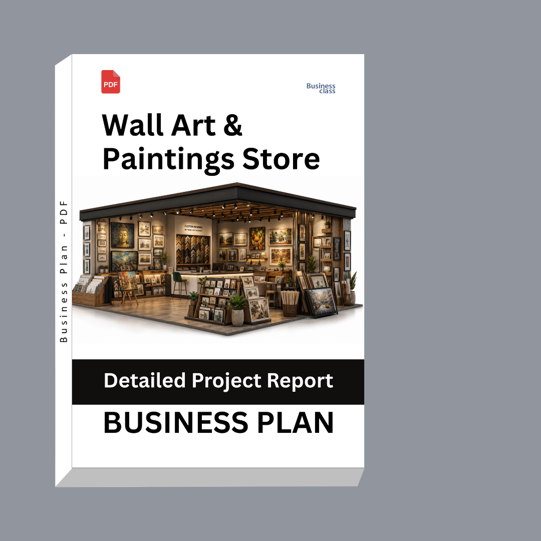 Wall Art & Paintings Store Detailed Project Report – DPR Business Plan