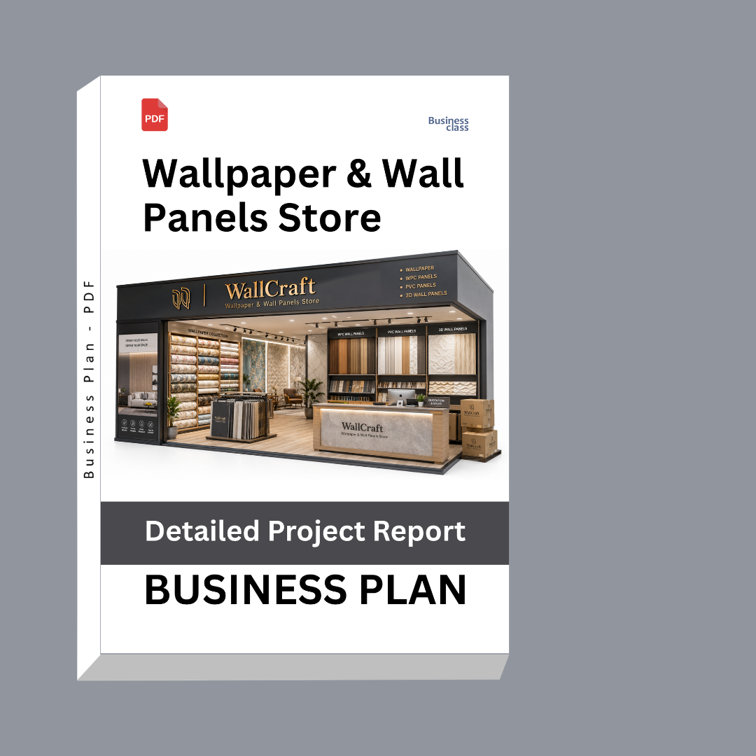 Wallpaper & Wall Panels Store Detailed Project Report – DPR Business Plan