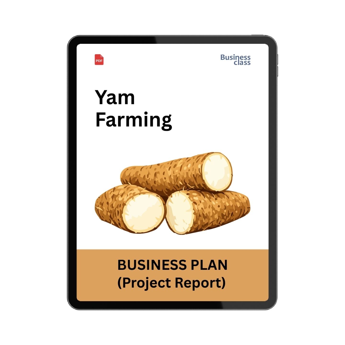 Yam Farming Project Report and Business Plan PDF eBook | Cost, Profit, Cultivation & Financial Projections
