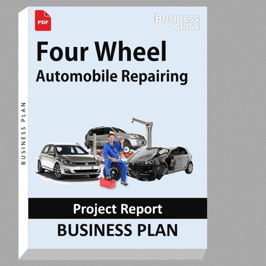 Four Wheel Automobile Repairing Project Report and Business Guides Bundle