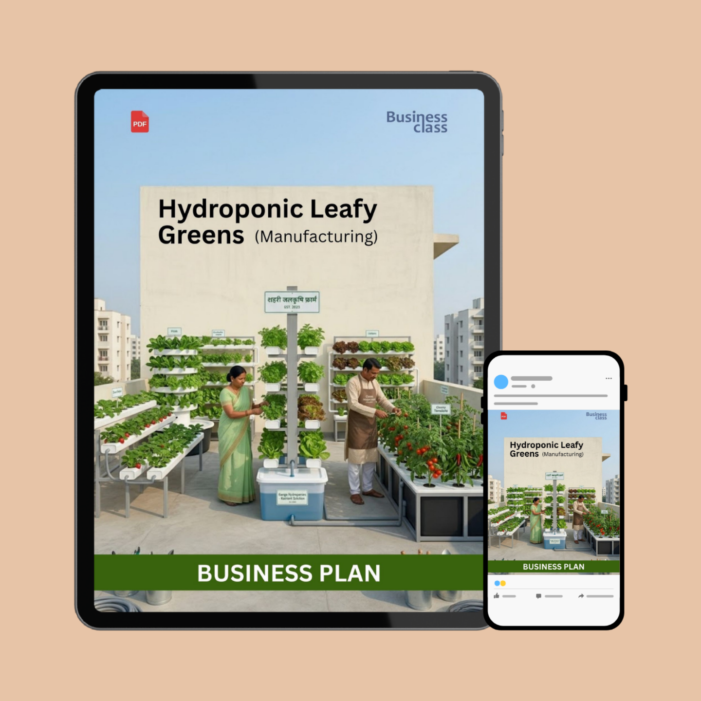 Hydroponic & Urban Farming Business Plan Ebook