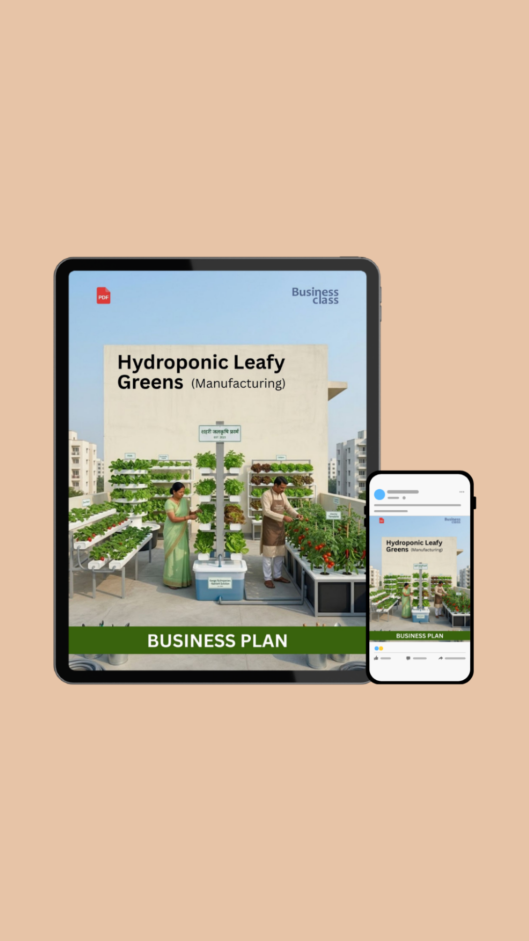 Hydroponic & Urban Farming Business Plan Ebook