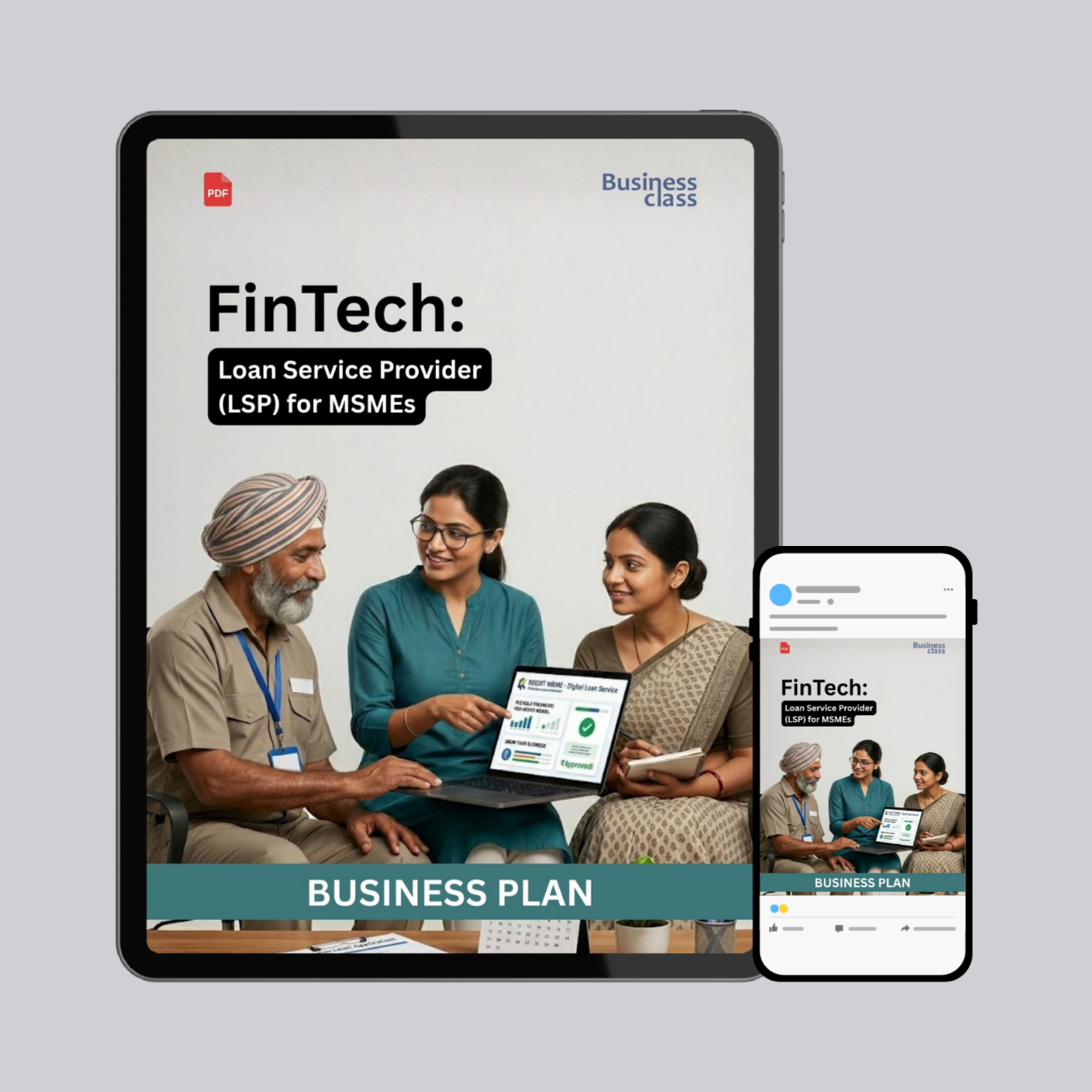 Loan Service Provider for MSMEs Business Plan Ebook